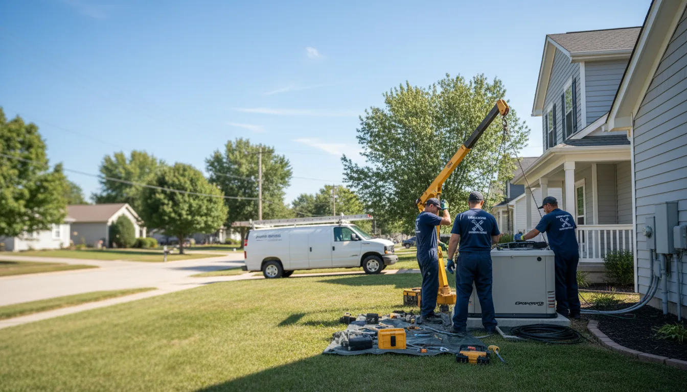 Generator Installation in Roxbury, KS near me